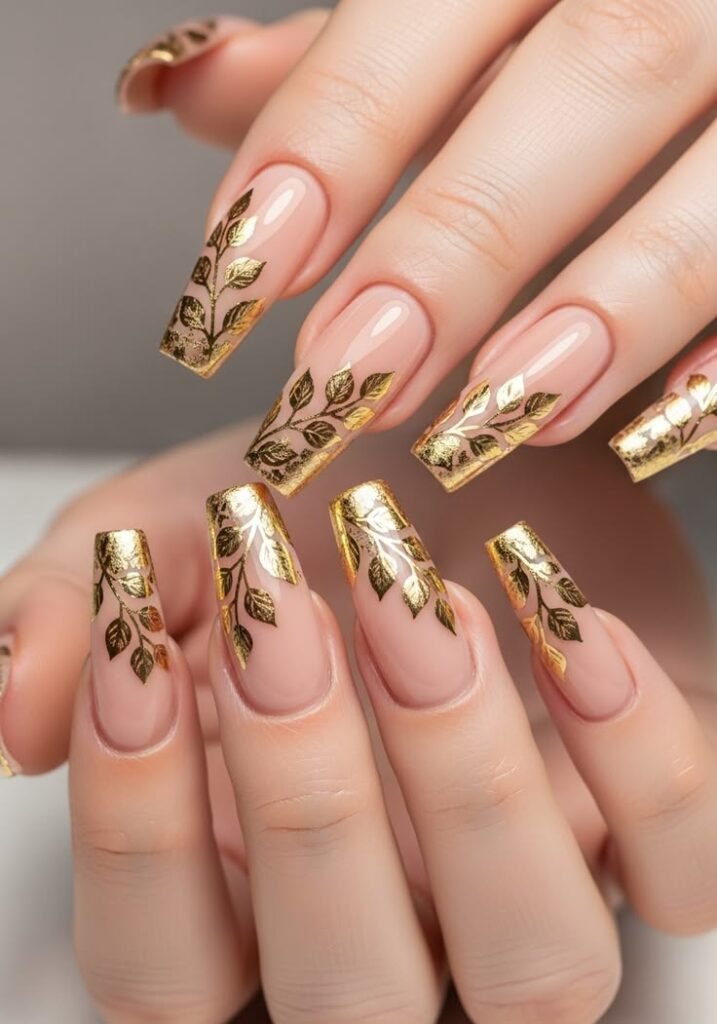 Nails With Gold Design: Elegant Ideas, Styles & Tips